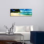 Wallity Lienzo Decorativo Iluminado con LEDs 30x90 cm Multicolor